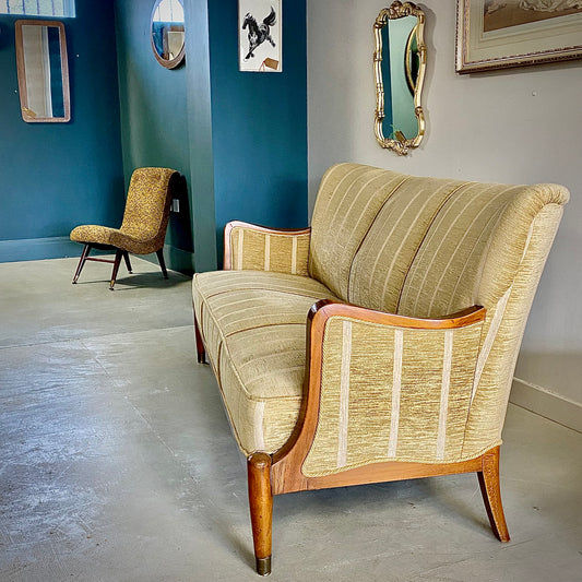Danish Mid Century Art Deco Sofa