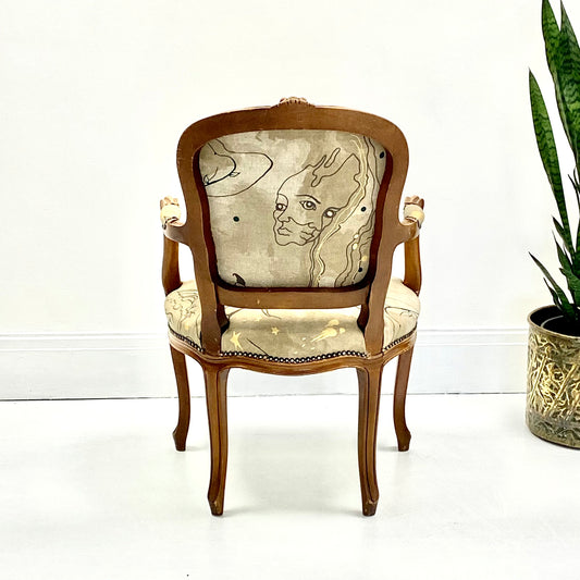 Vintage French Louis Style Accent Chair